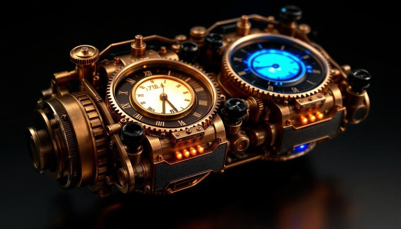 Hoe combineer je moderne technologie met vintage steampunk-stijl?